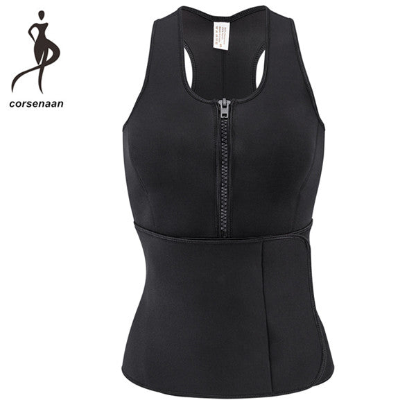 Sauna Vest For Weight Loss Corset w/ Waist Cincher