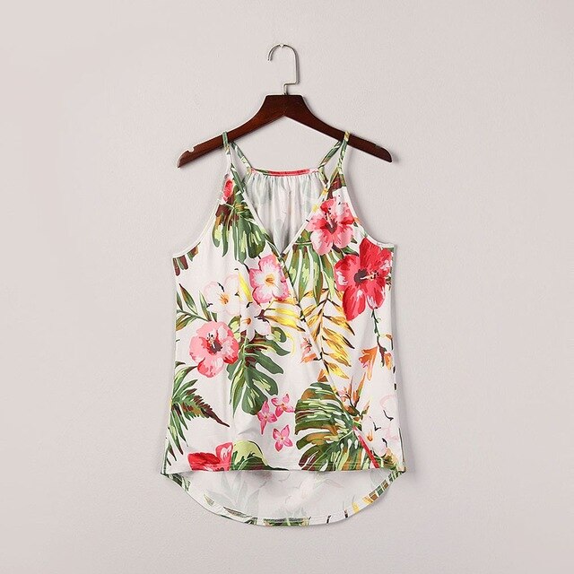 Summer Floral Tank Tops