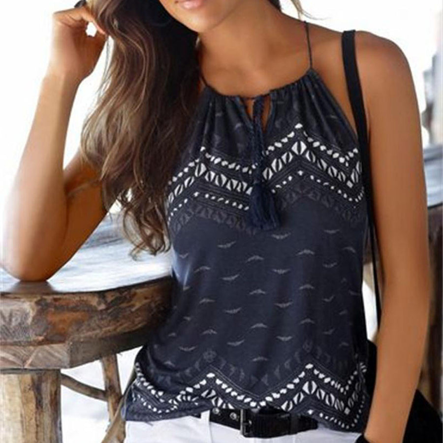 Women Loose Sleeveless Casual Tank Tops