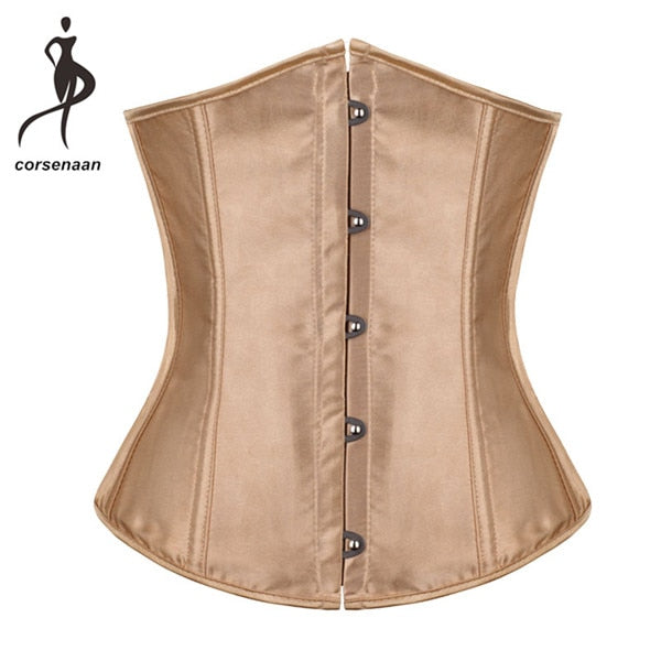 Satin Slimming Underbust Corset