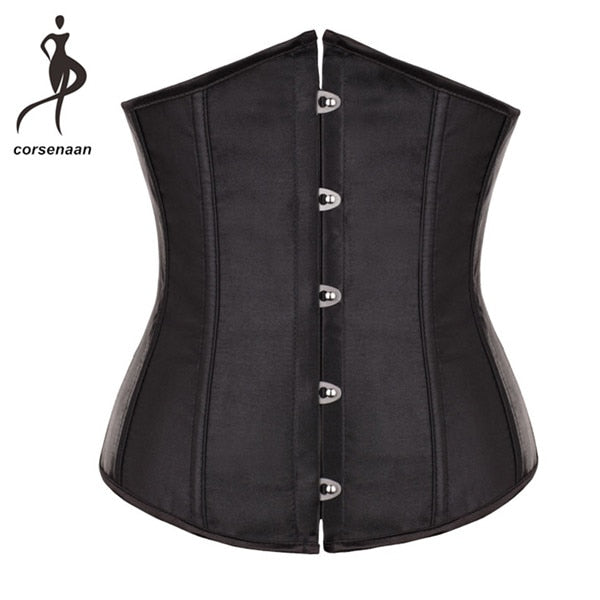 Satin Slimming Underbust Corset