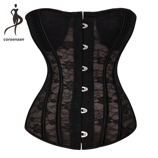 Transparent Padded Body Corset