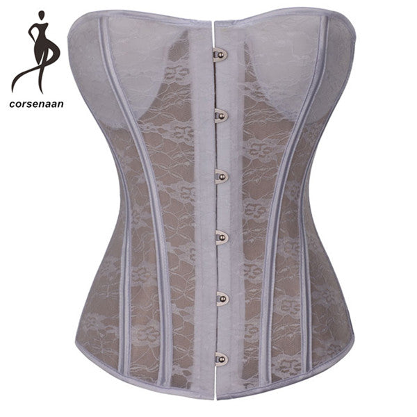 Transparent Padded Body Corset